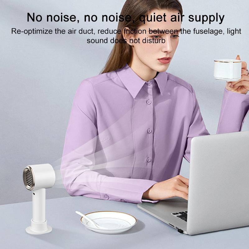 Ultra Freeze Ice Pack Handheld Fan High Speed Portable 6