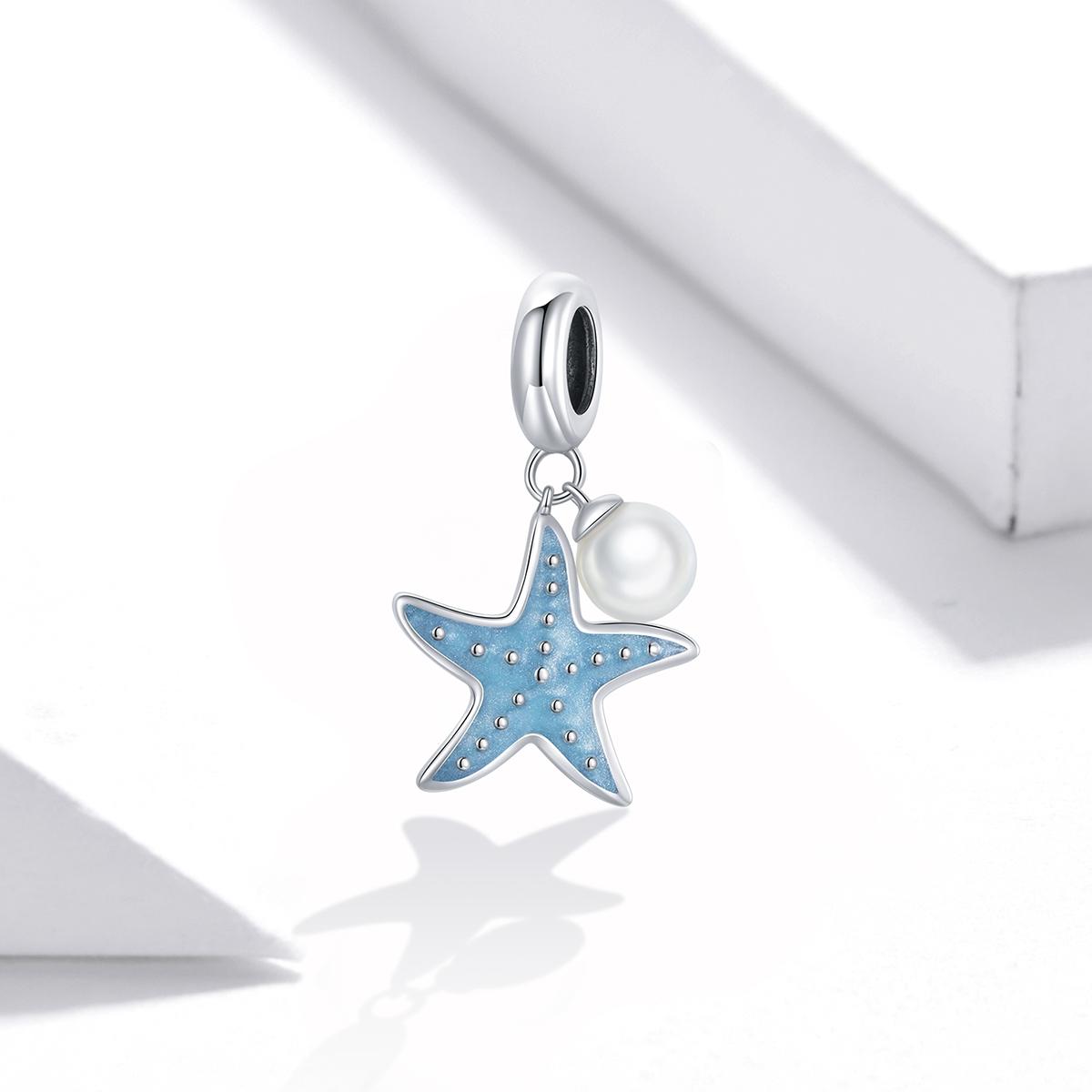 925 Sterling Silver Starfish Pendant For Diy Bracelets & Necklaces 3