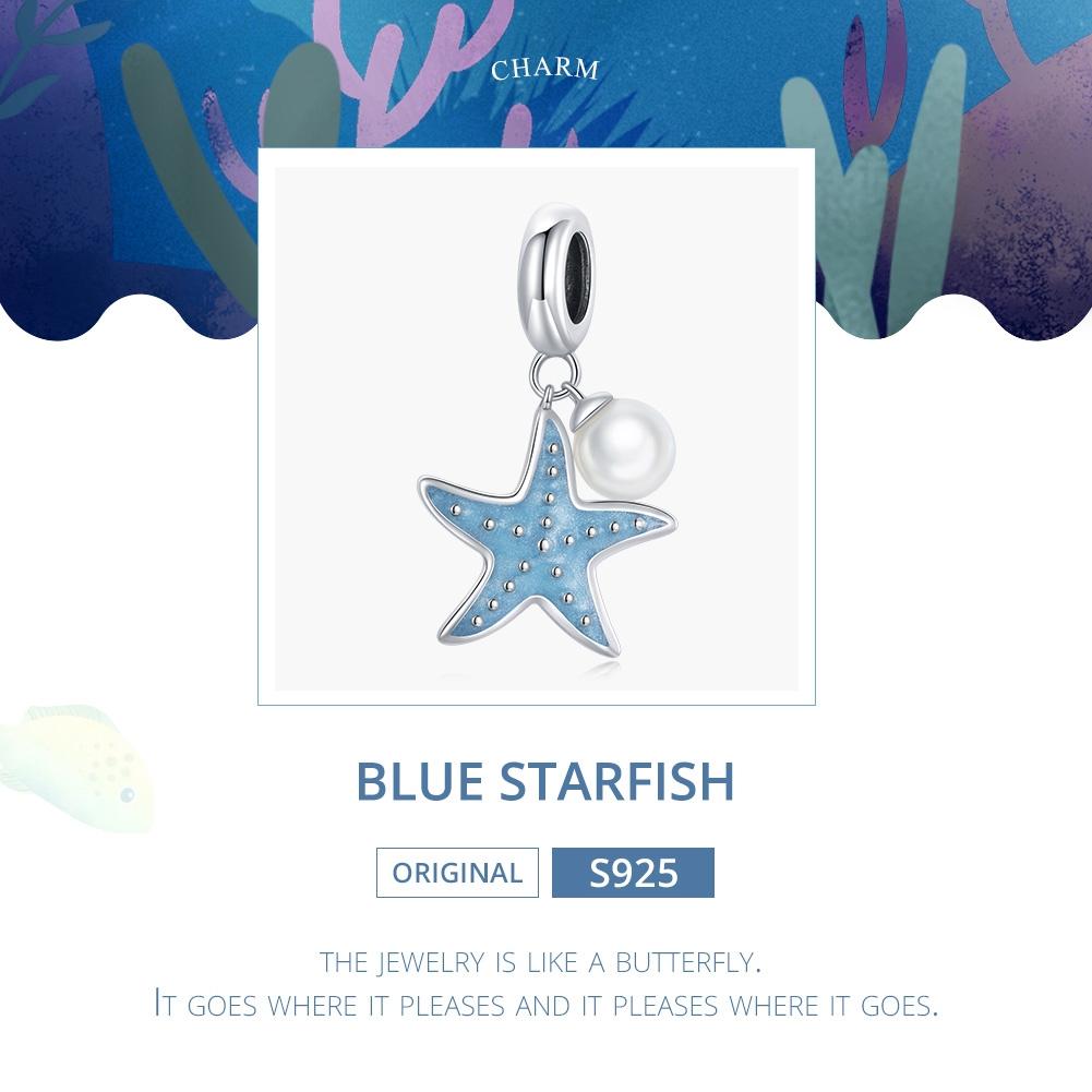 925 Sterling Silver Starfish Pendant For Diy Bracelets & Necklaces 4