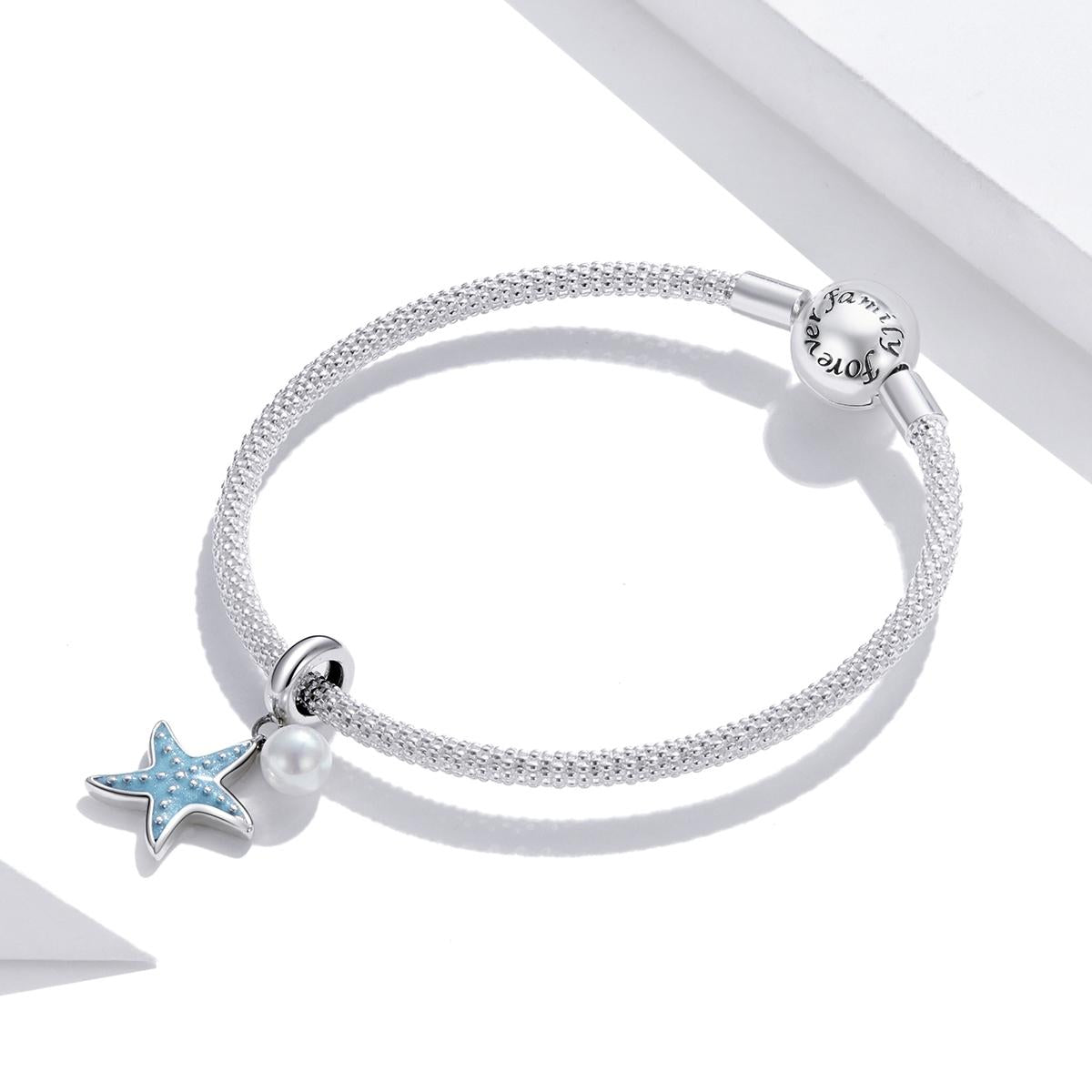925 Sterling Silver Starfish Pendant For Diy Bracelets & Necklaces 8