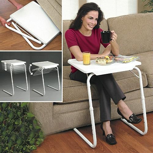 Portable Multi-purpose Laptop Table - Foldable & Adjustable 5