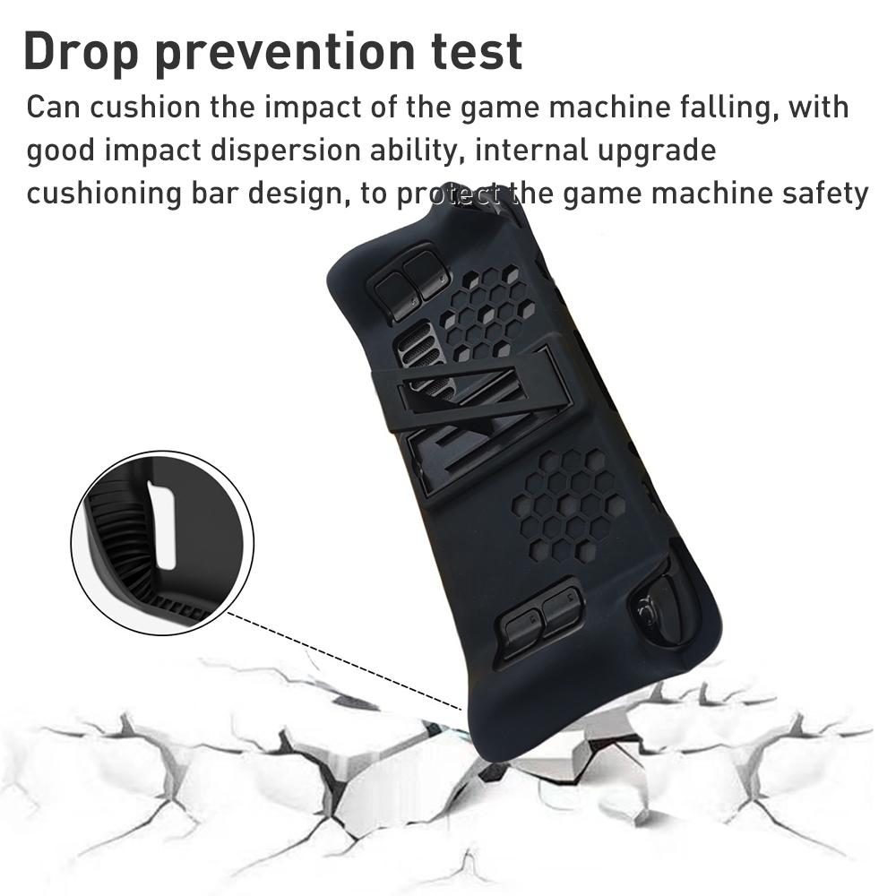 Steam Deck Silicone Case Set with Holder - Protect your Console 5