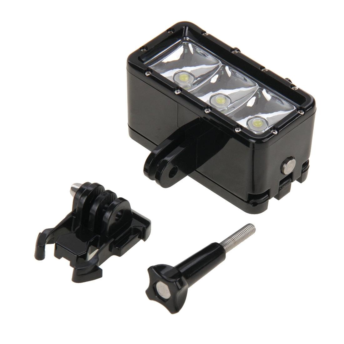 Waterproof Video Light for Action Cameras - 3 Modes 8