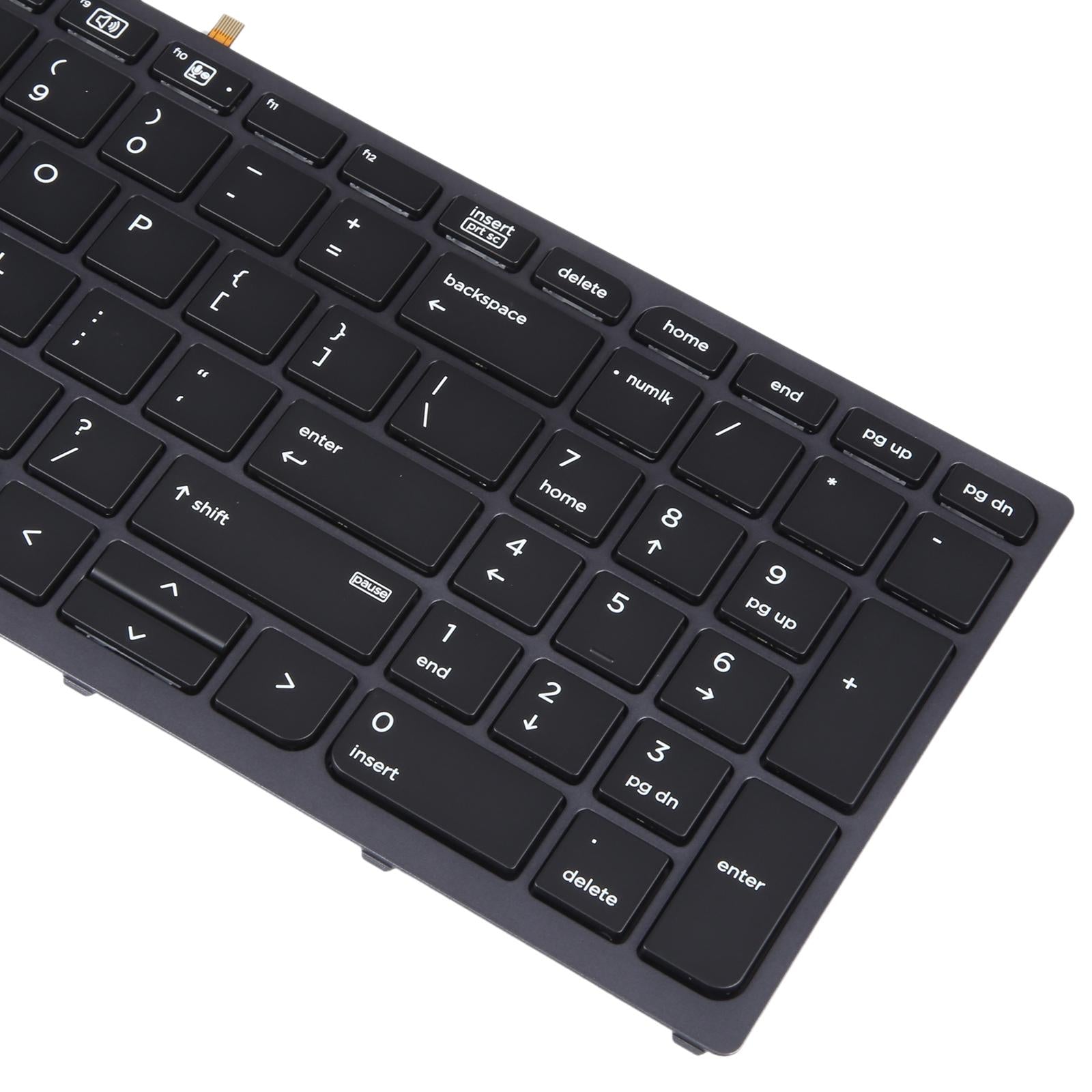 Hp Zbook 15 / 17 G3 us Keyboard with Backlight and Pointing - Black 6