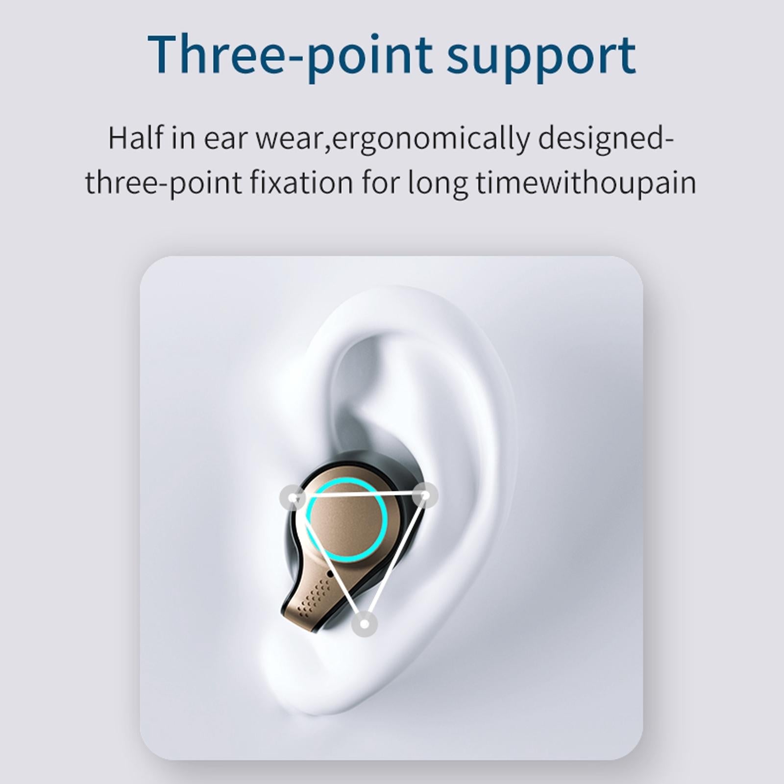 Waterproof Wireless Bluetooth 5.0 Earphones with Charging Box and Led Display 15
