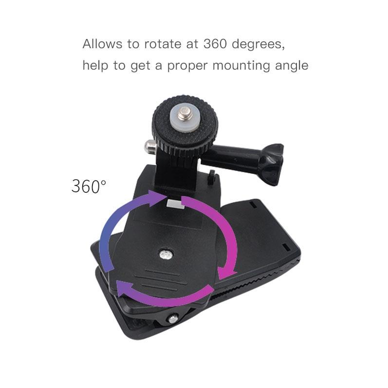 Insta360 one x / Evo Backpack Clip - Universal Fixing 4