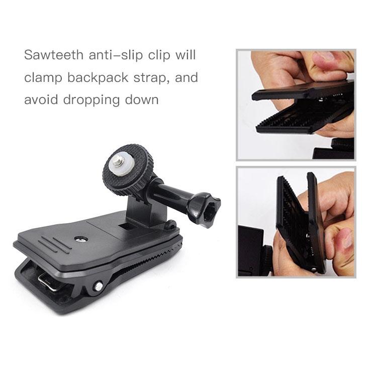Insta360 one x / Evo Backpack Clip - Universal Fixing 6