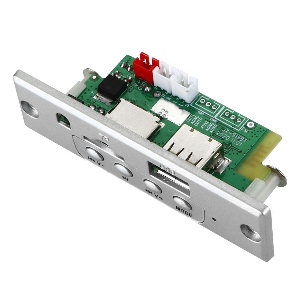 12V Car Mp3 Player Board With Bluetooth Tf Card Usb Aux 3