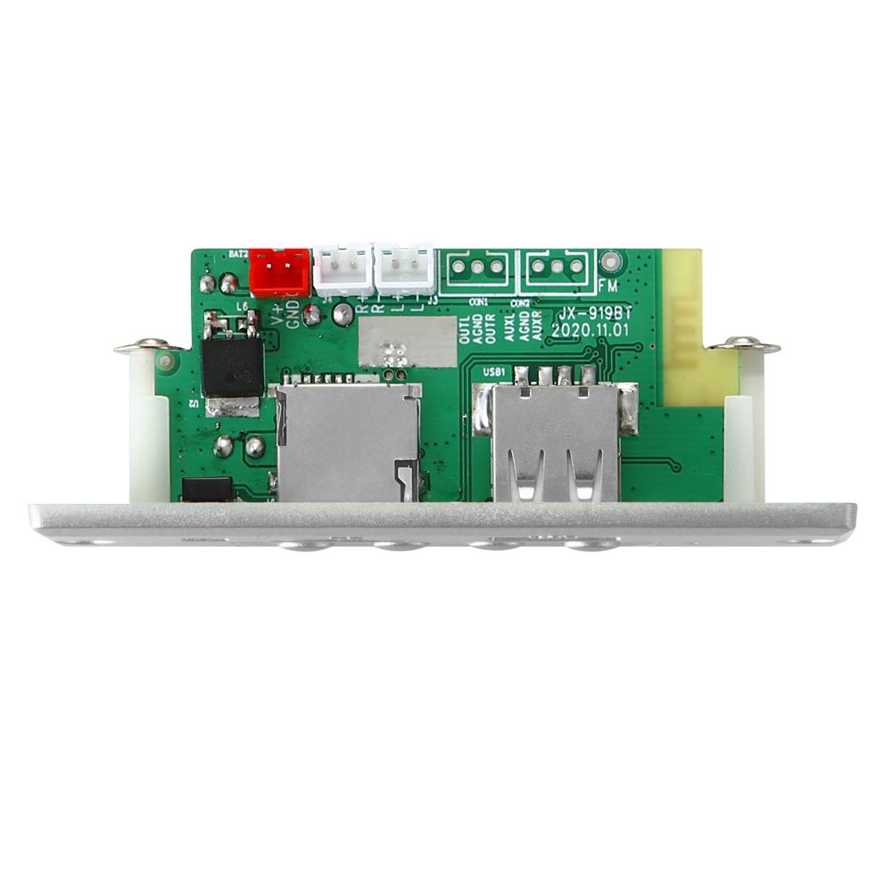12V Car Mp3 Player Board With Bluetooth Tf Card Usb Aux 4