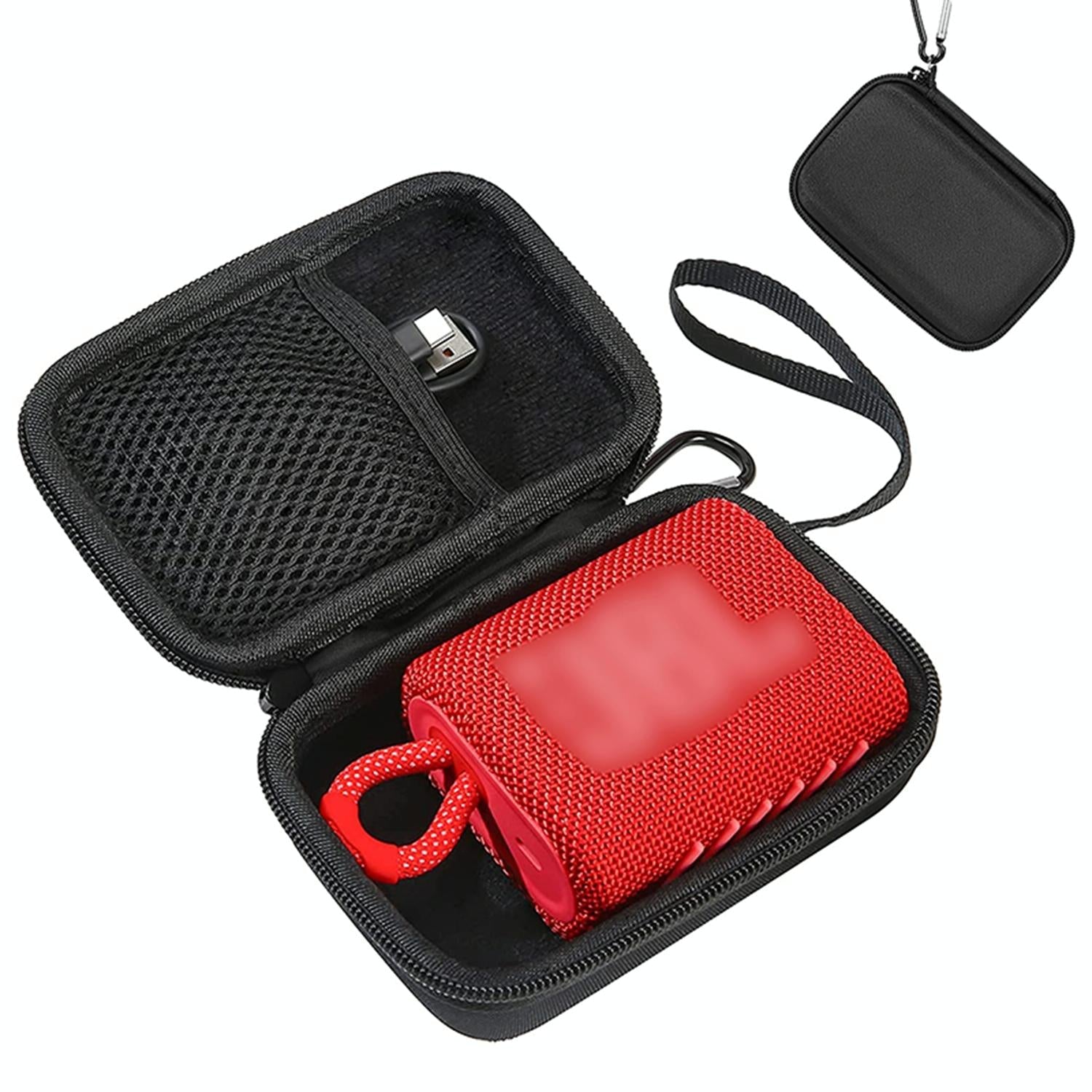 Portable Hard Shell Case for Jbl Go3 Speaker - Ideal for Outdoor Travel 4