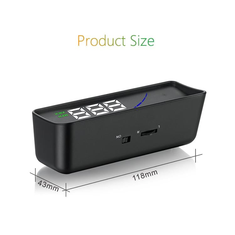 3.6 Inch Car Obd2 Smart Digital Meter 12