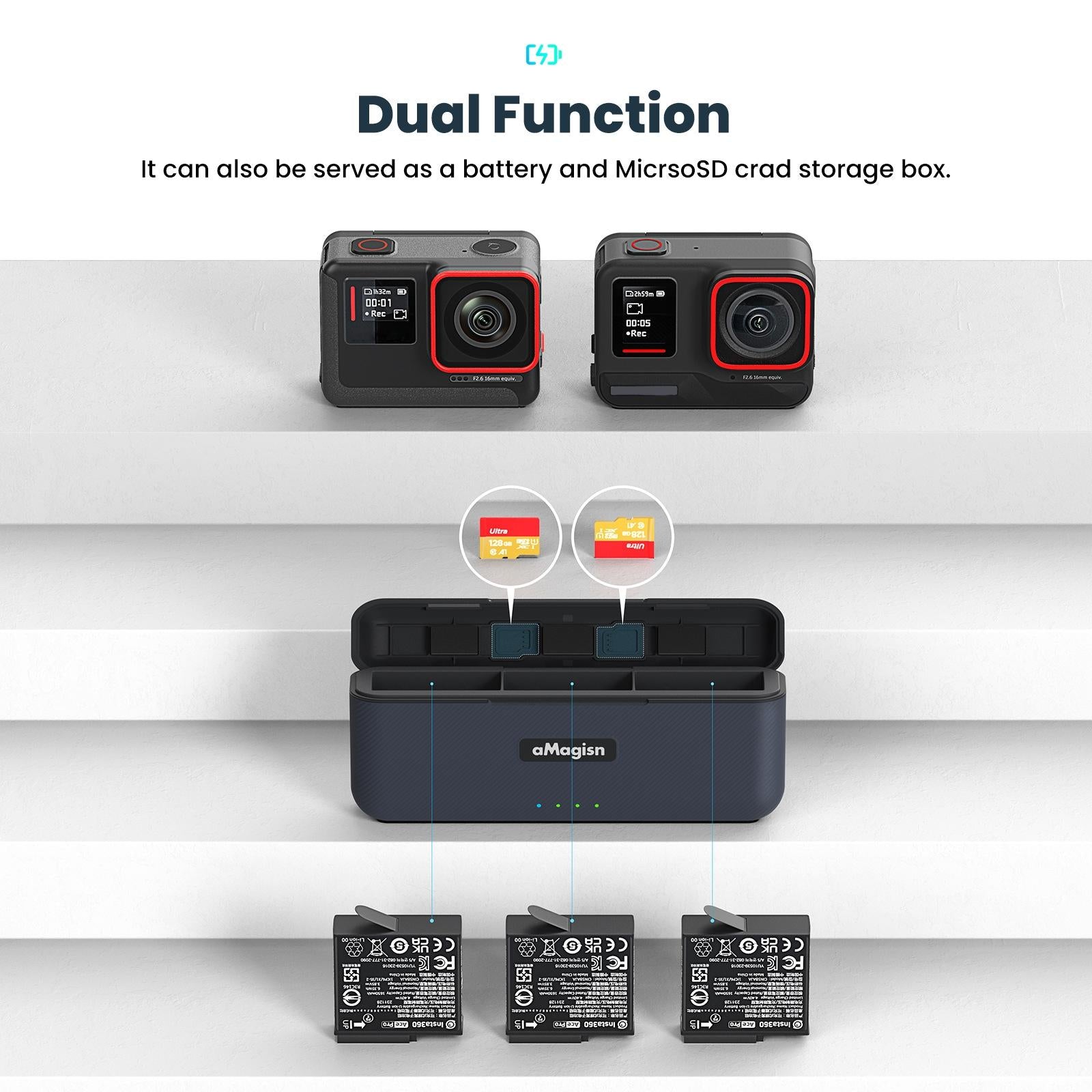 Fast Charging Camera Charger for Magisn Accessories 7