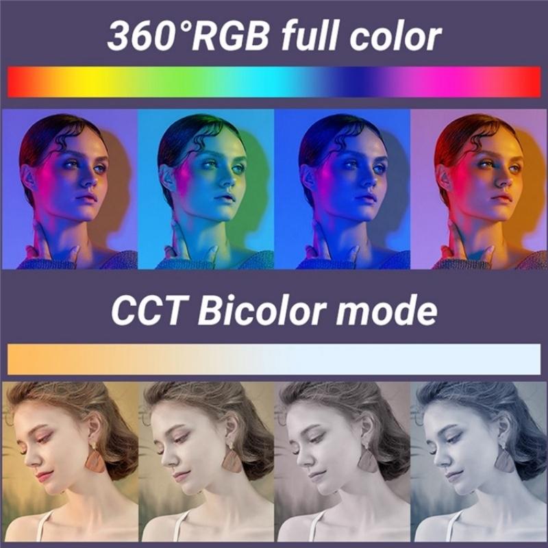 12 Effects Rgb Pocket Fill Light with 0.96 Tft Screen for M1se Photography 5