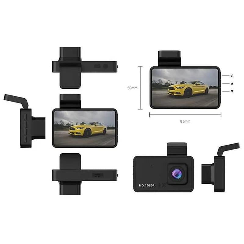 1080p Hd Single Driving Recorder - 3 Inch Car 3