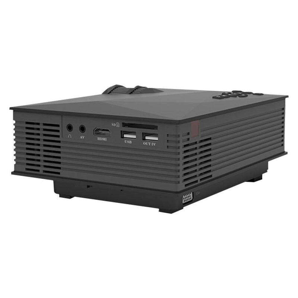 Home Theater Hd 1080P Led Projector - 80 Lumens Usb / Sd / Hdmi / Vga / Ir Support 4