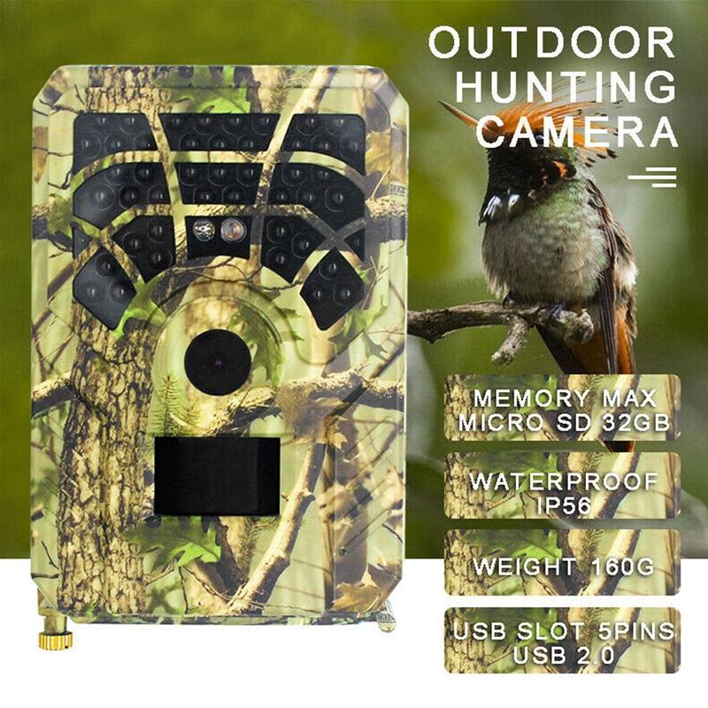 720p Infrared Night Vision Wildlife Camera - 120 Degree Wide Angle 5