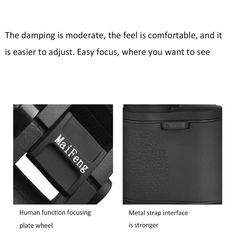 High Definition Outdoor Binoculars - 20x50 High Times Telescope 7