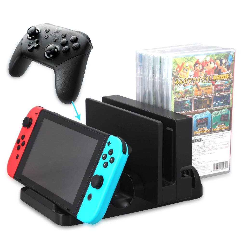 Nintendo Switch Charging Dock with Game Storage 6
