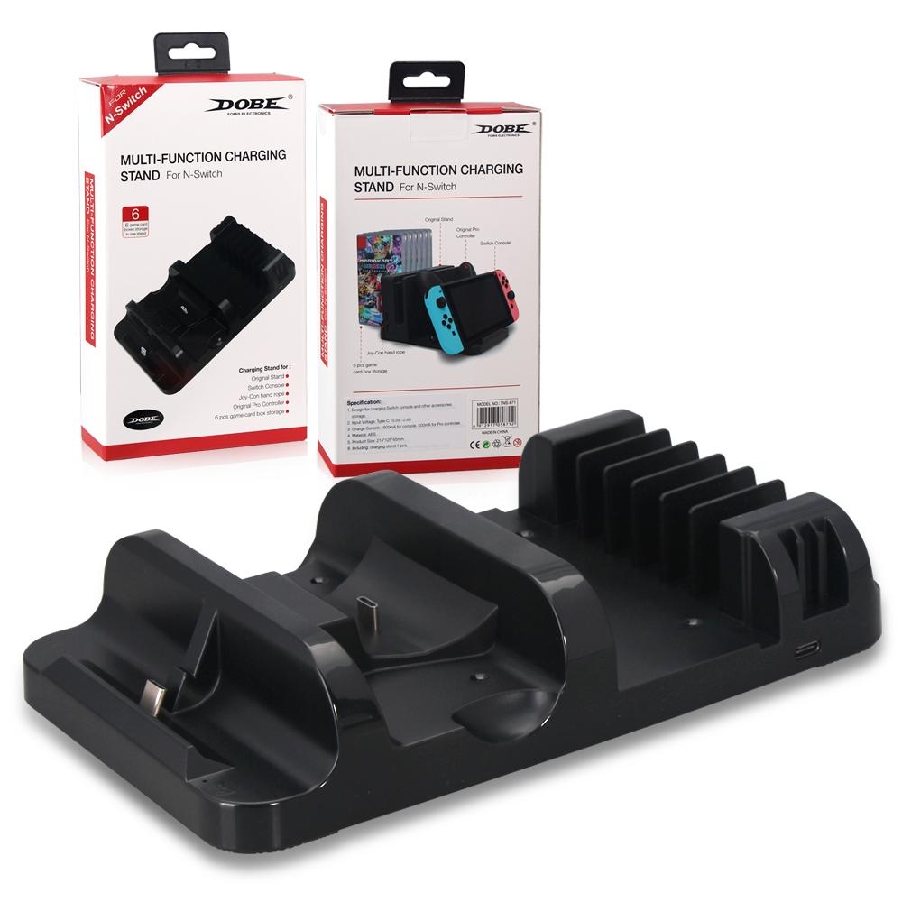 Nintendo Switch Charging Dock with Game Storage 7