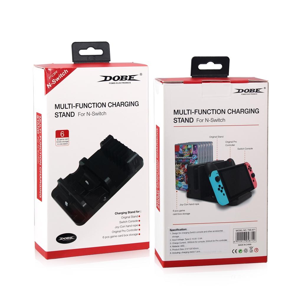 Nintendo Switch Charging Dock with Game Storage 8
