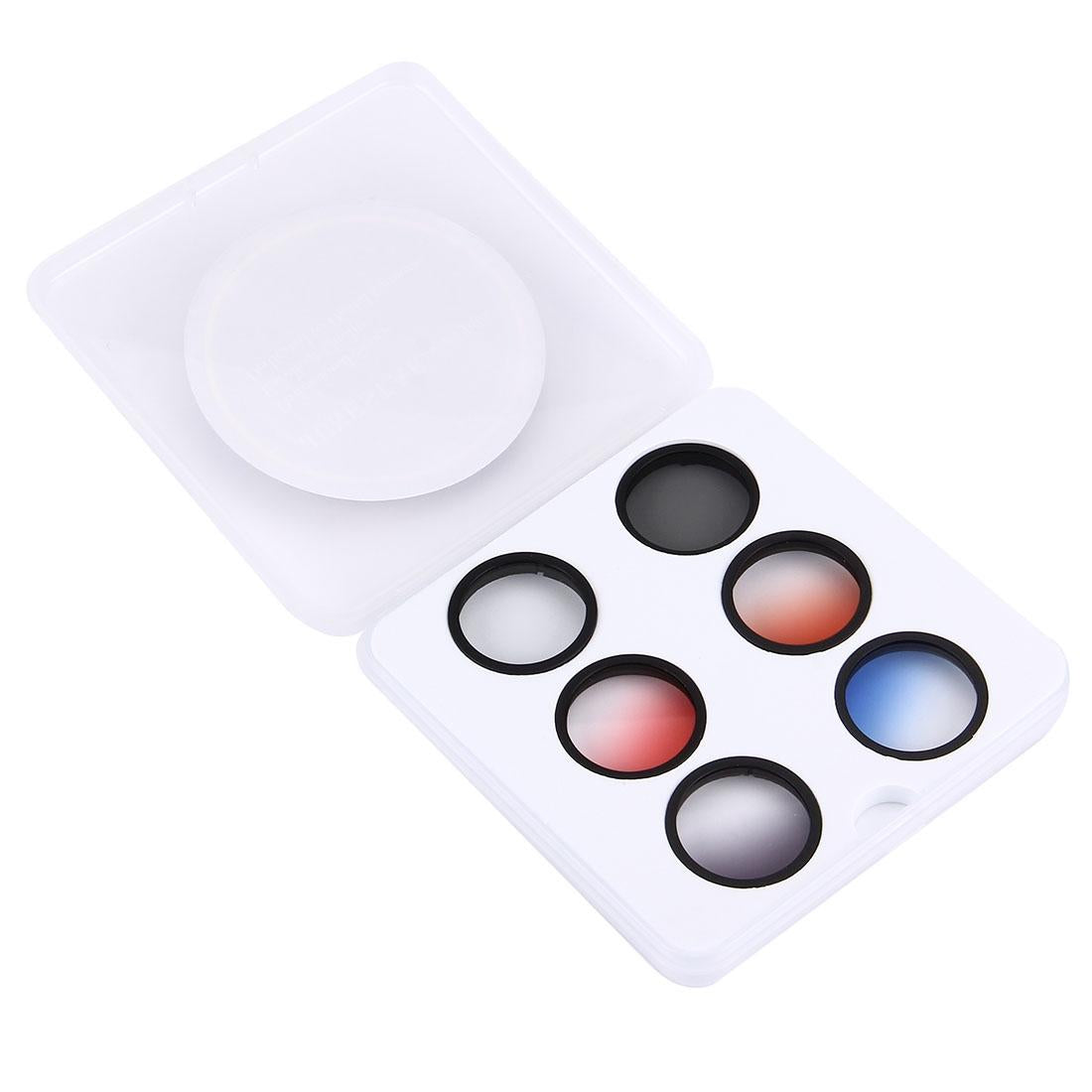 Professional 6-in-1 Lens Filter for Dji Phantom 3 / 4 - Cpl / Uv / Gradual 34mm 6