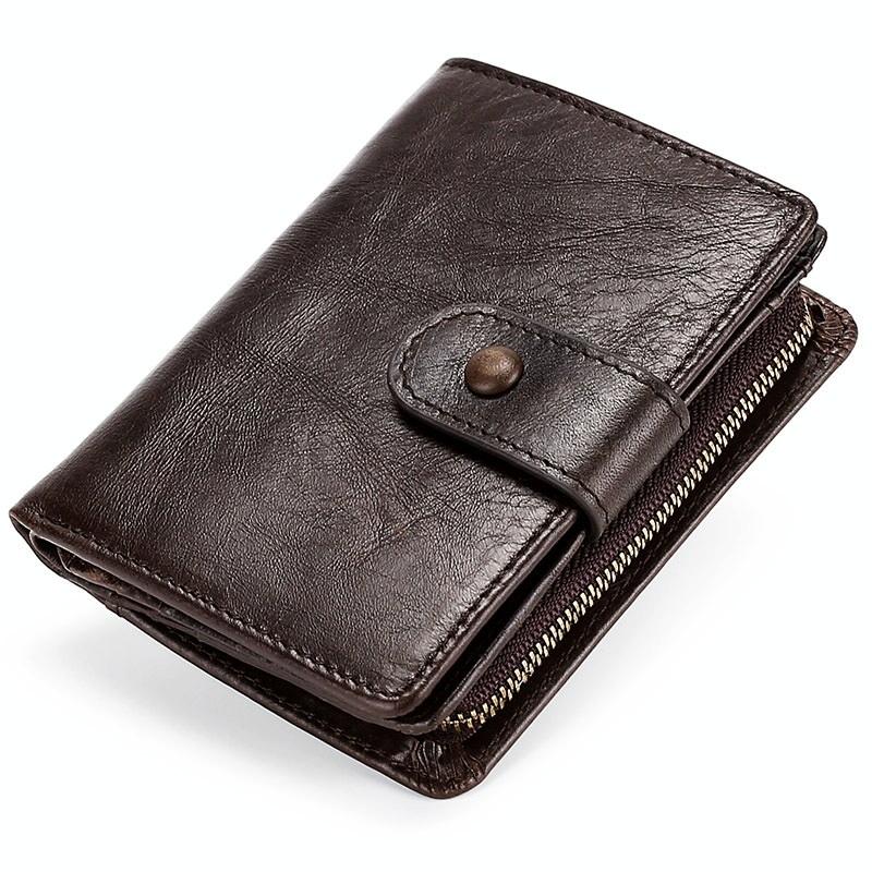Leather Rfid Wallet - Multi-functional 3