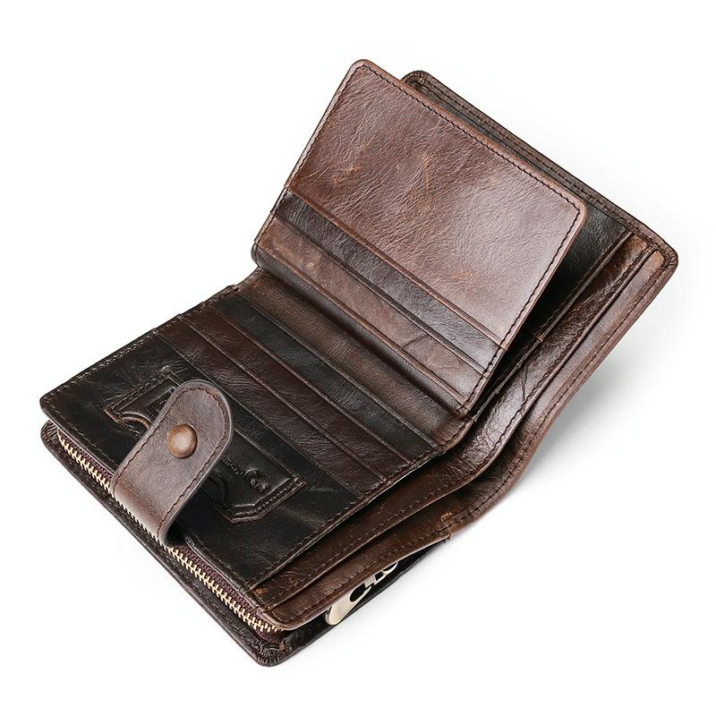 Leather Rfid Wallet - Multi-functional 4