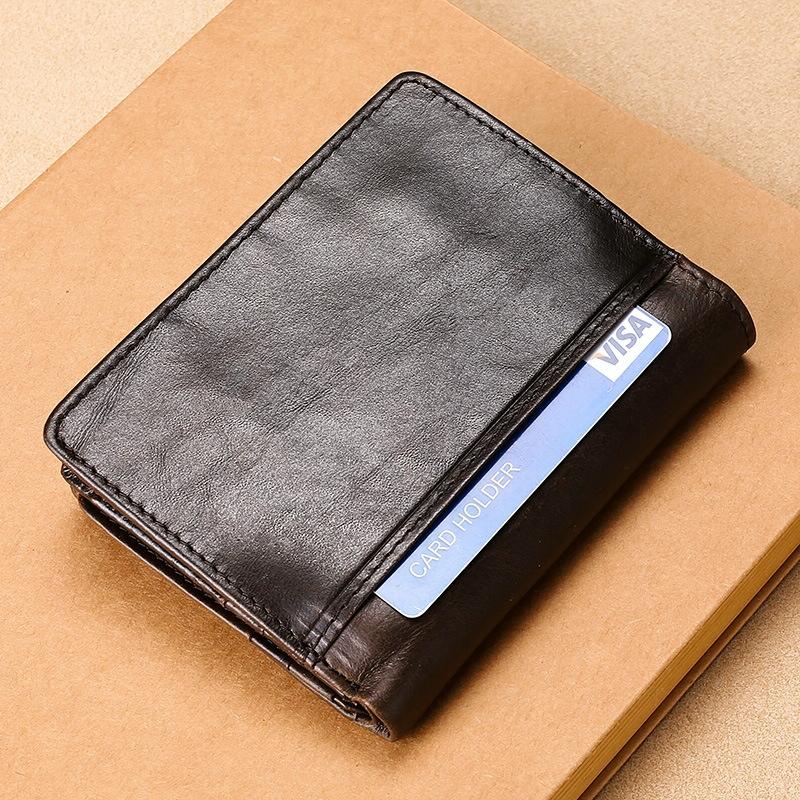 Leather Rfid Wallet - Multi-functional 8