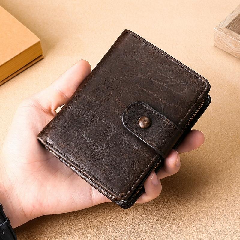 Leather Rfid Wallet - Multi-functional 9