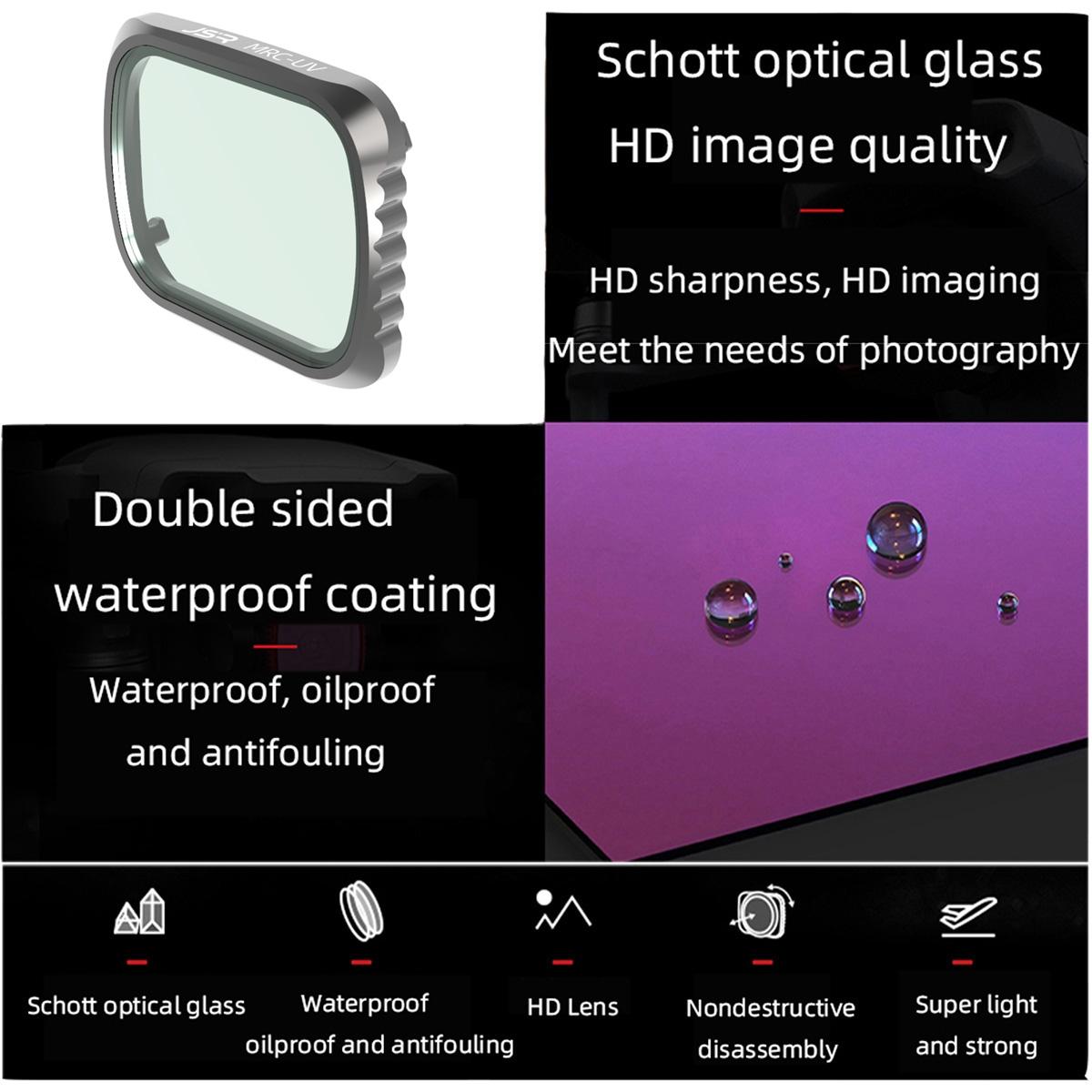 Aluminum Frame Lens Filter for Dji Air 2s 4
