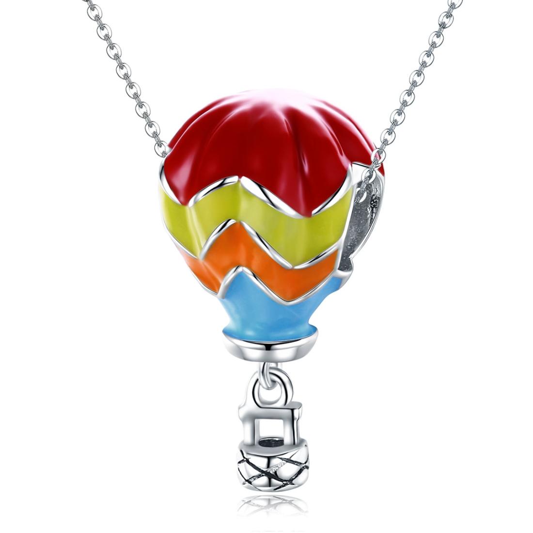 925 Sterling Silver Turkish Balloon Beads Necklace 3