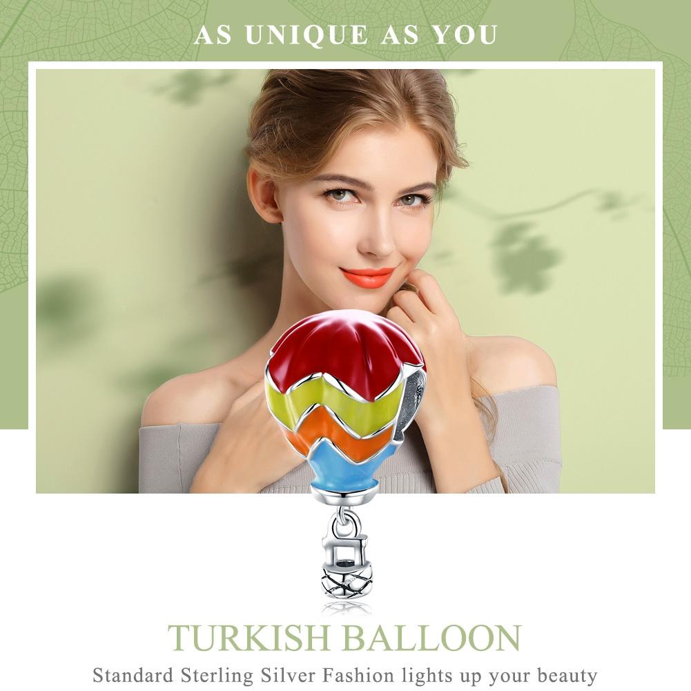 925 Sterling Silver Turkish Balloon Beads Necklace 4