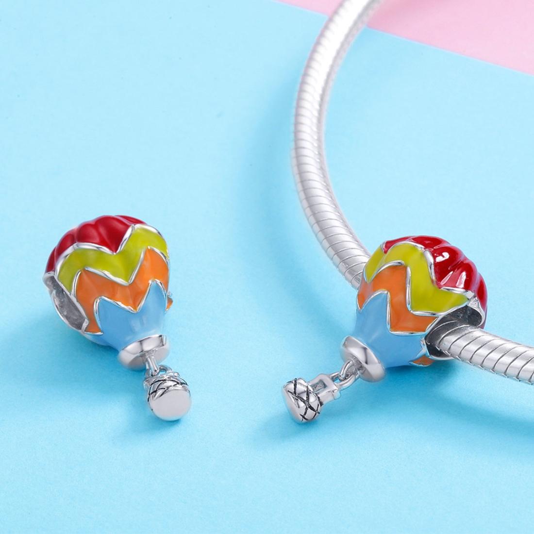 925 Sterling Silver Turkish Balloon Beads Necklace 7
