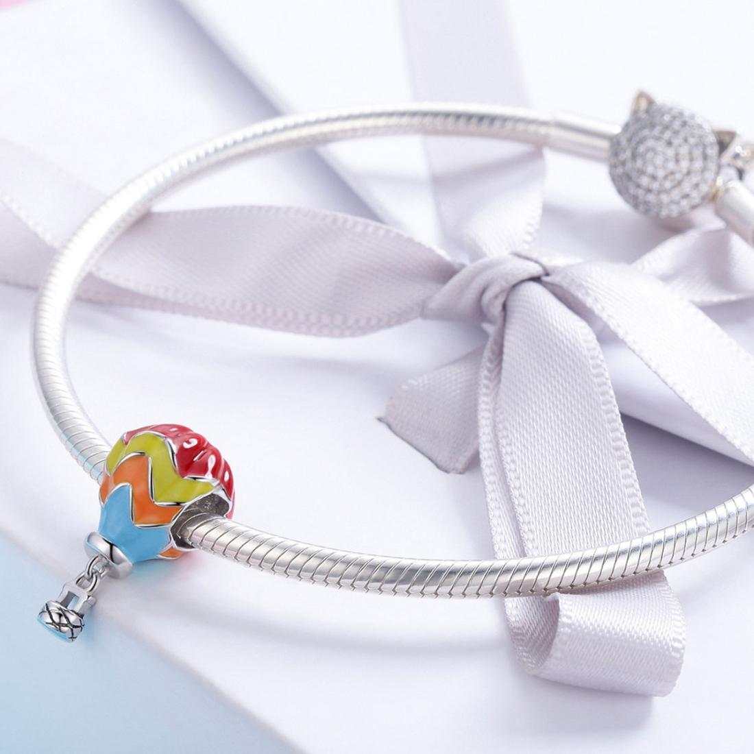 925 Sterling Silver Turkish Balloon Beads Necklace 8