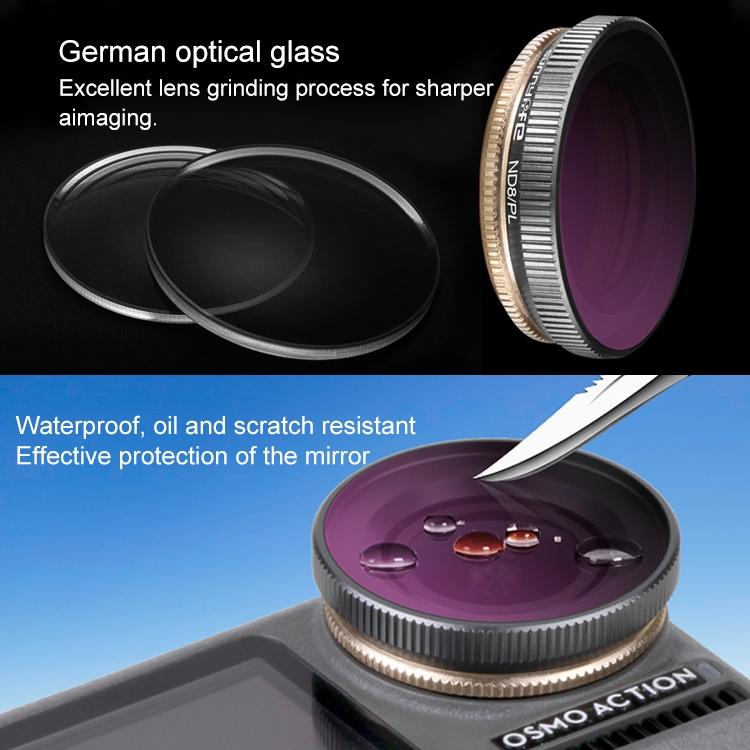 Diving Filter for Dji Action Camera Lens 4