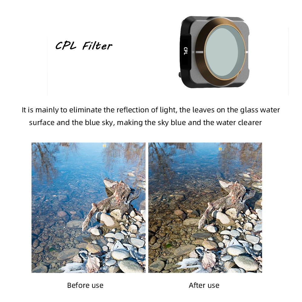 3-in-1 Lens Filter for Dji Mavic Air 2 Drone 4