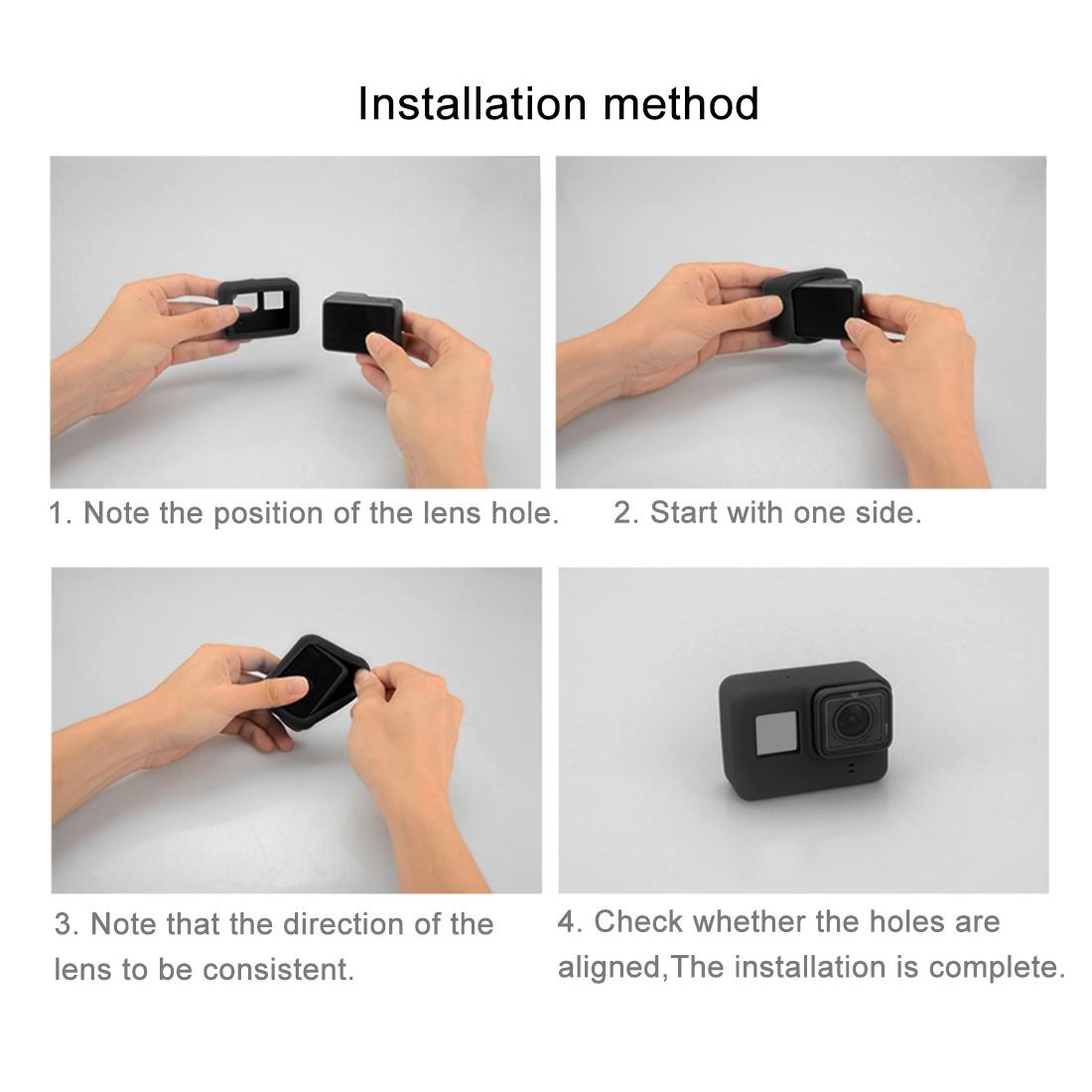 Gopro Hero7 Silicone Case with Lens Cover 8