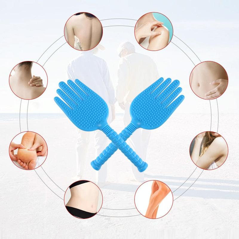 Silicone Fitness Massager Multifunctional Meridian Shooter 10