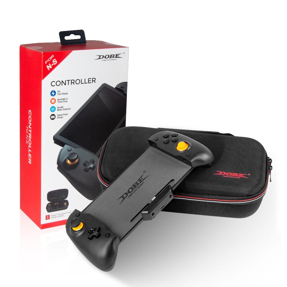 Enhanced Switch Gamepad Grip with Vibration and Storage 8