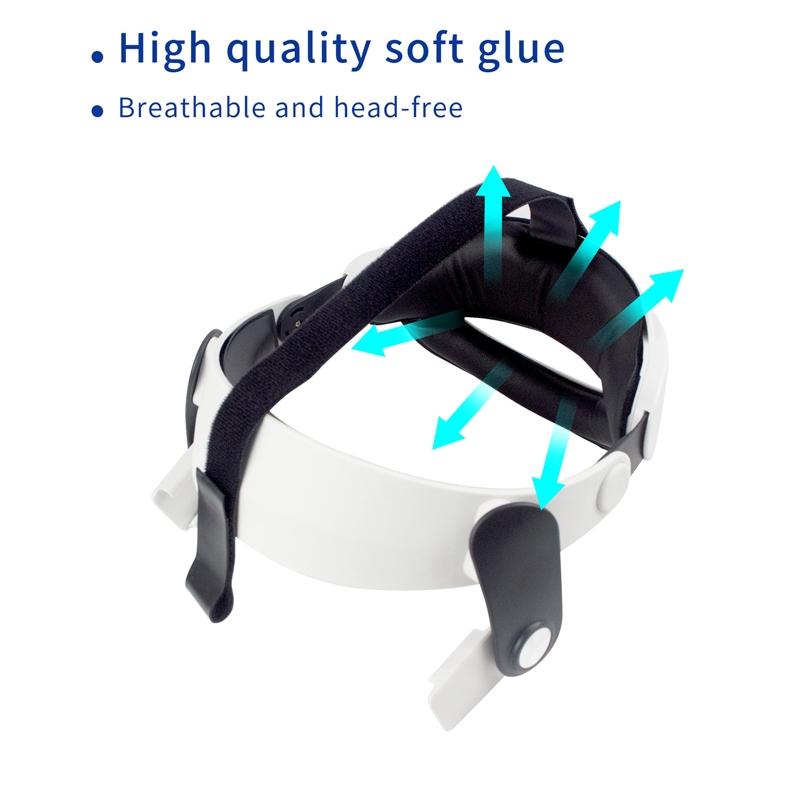 Elite Head Strap for Meta Quest 2 - Adjustable 4