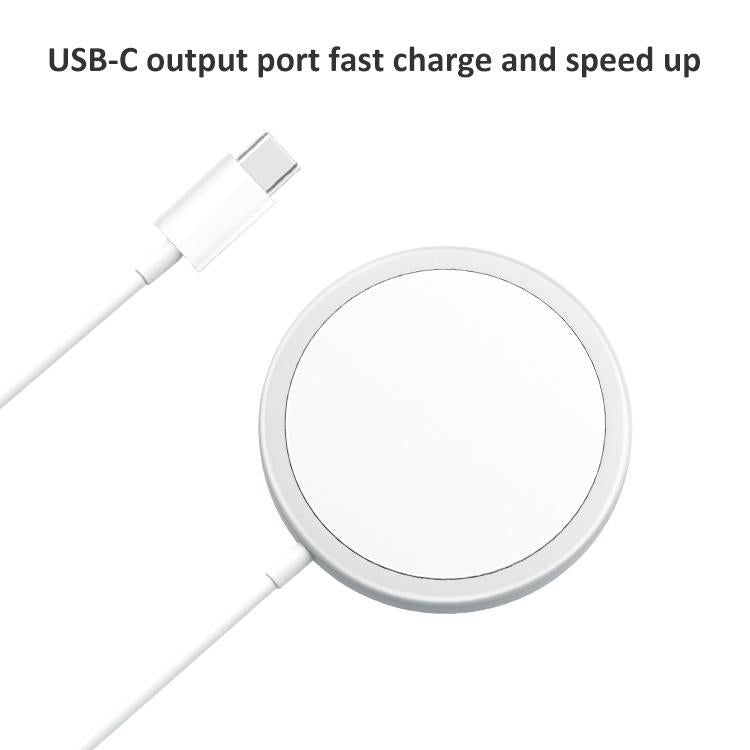 15W Round Magnetic Wireless Charger 4