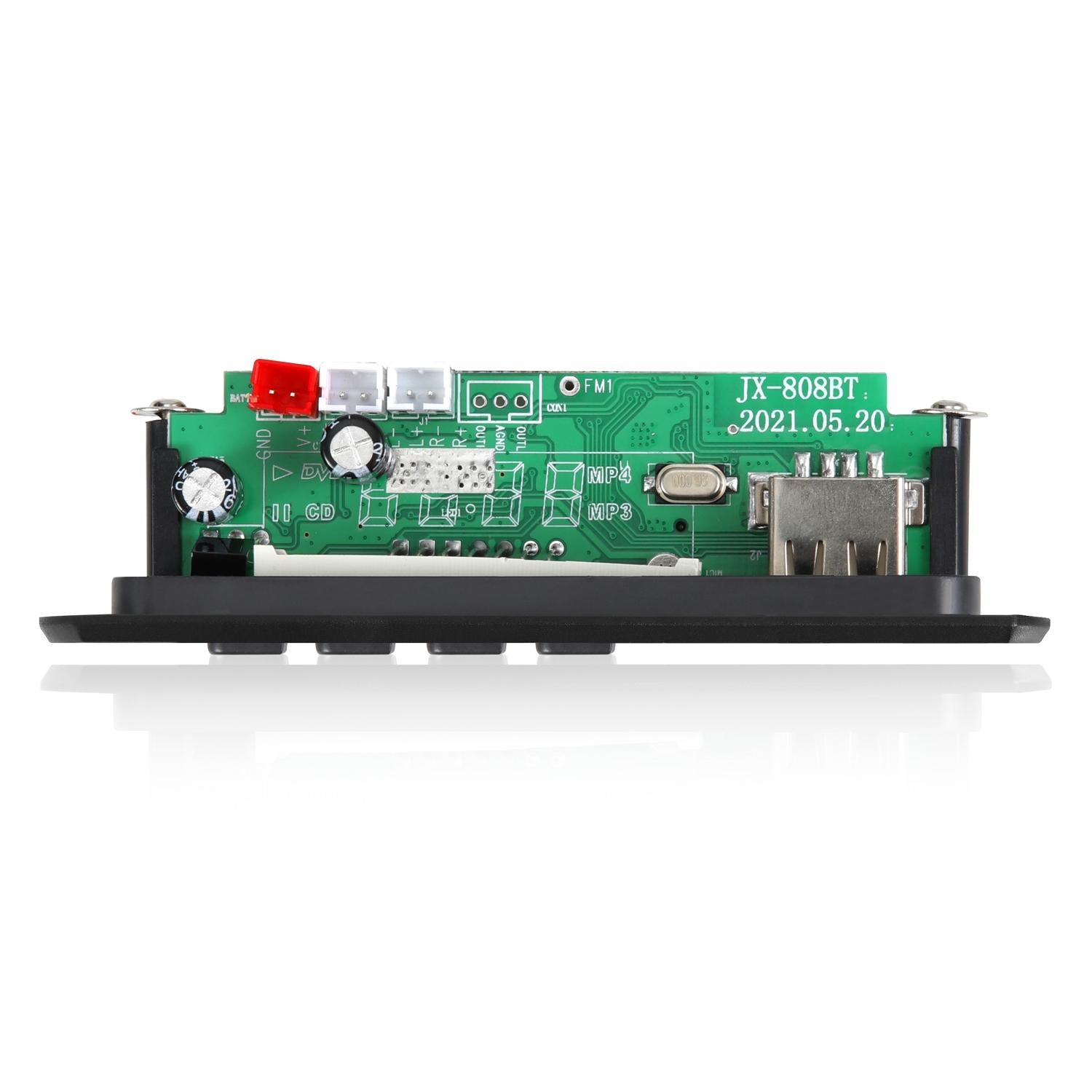 12V Car Mp3 Player Board With Bluetooth Fm Radio Usb - Remote Control Recording 6