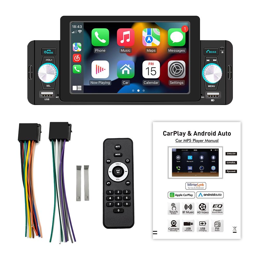 5 Inch Car Mp5 Inch Player W / Wireless Phone Mirror Link & Steering Wheel Control 7