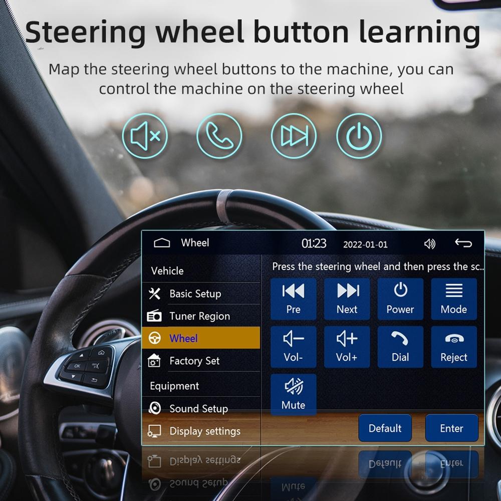 5 Inch Car Mp5 Inch Player W / Wireless Phone Mirror Link & Steering Wheel Control 11