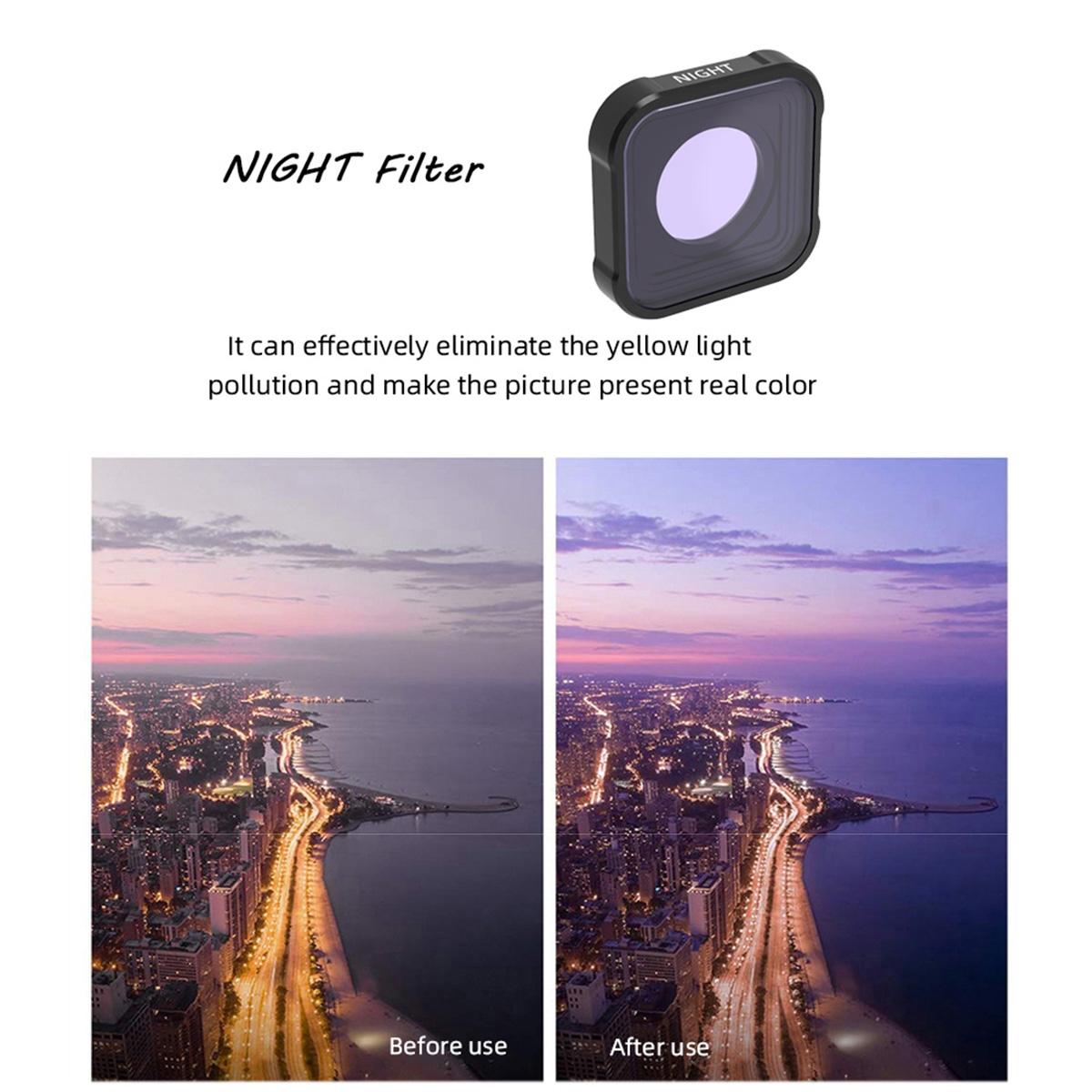 Night Diving Lens Filter for Gopro Hero10 / 9 - Kb Series 8