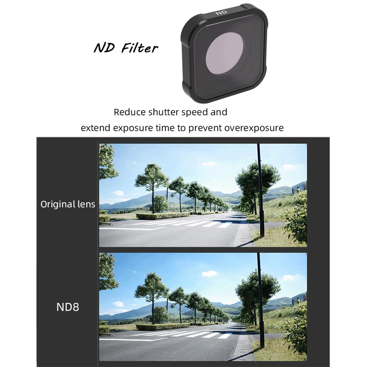 Night Diving Lens Filter for Gopro Hero10 / 9 - Kb Series 12