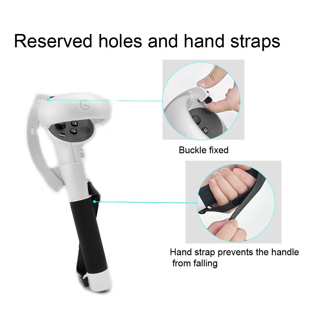 Vr Controllers for Beat Saber on Meta Quest 2 - Long Stick 5