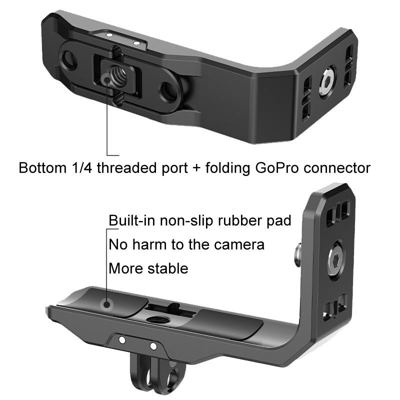 Quick Release Magnetic Bracket for Insta360 X4 / X3 - Horizontal & Vertical Shooting 3