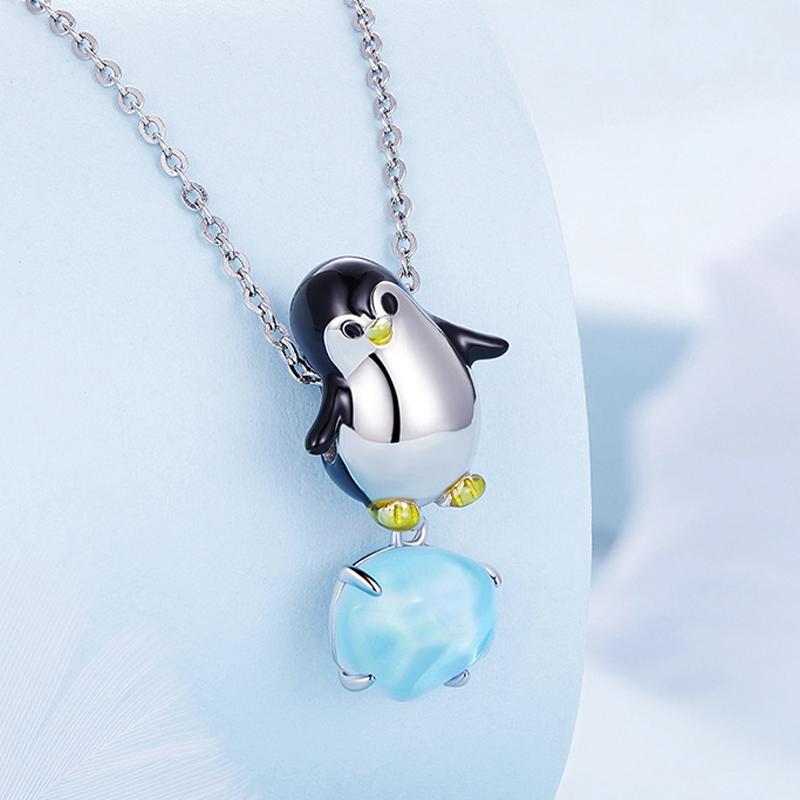 925 Sterling Silver Penguin Beads For Diy Bracelets 5