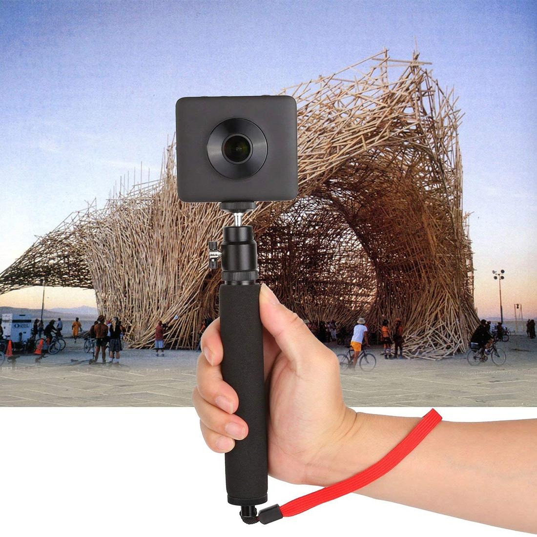 360 Degree Selfie Stick for Gopro Cellphone & Compact Cameras - 210mm to 525mm Length 5